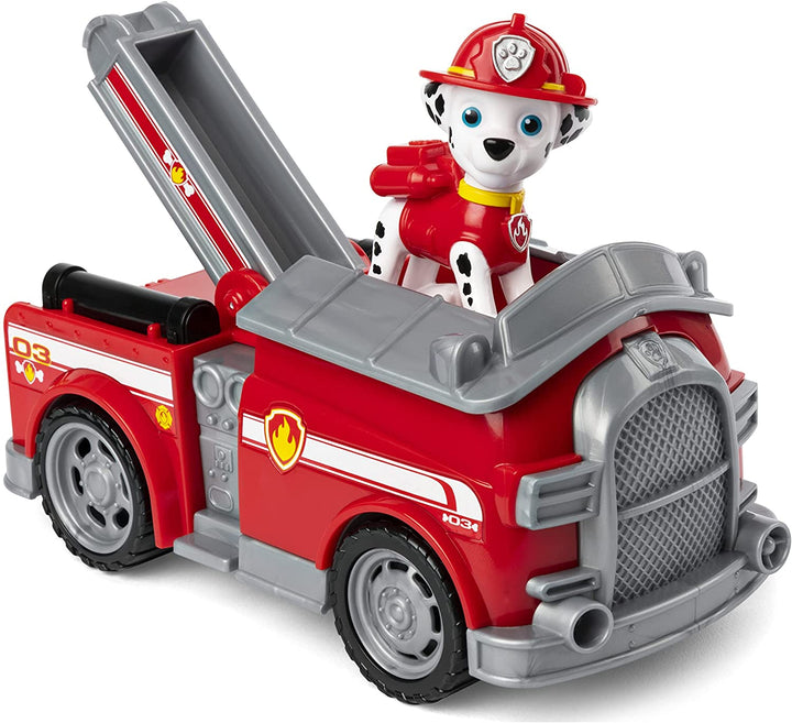 PAW Patrol, Marshall’s Fire Engine Vehicle with Collectible Figure, for Kids Age