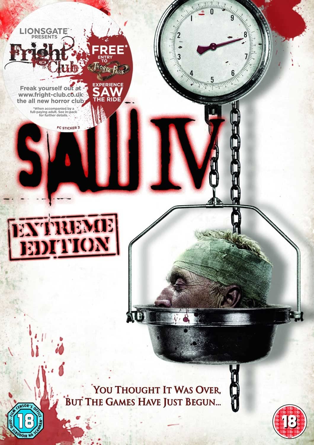 Saw 4 [2007] - Horror/Thriller [DVD]
