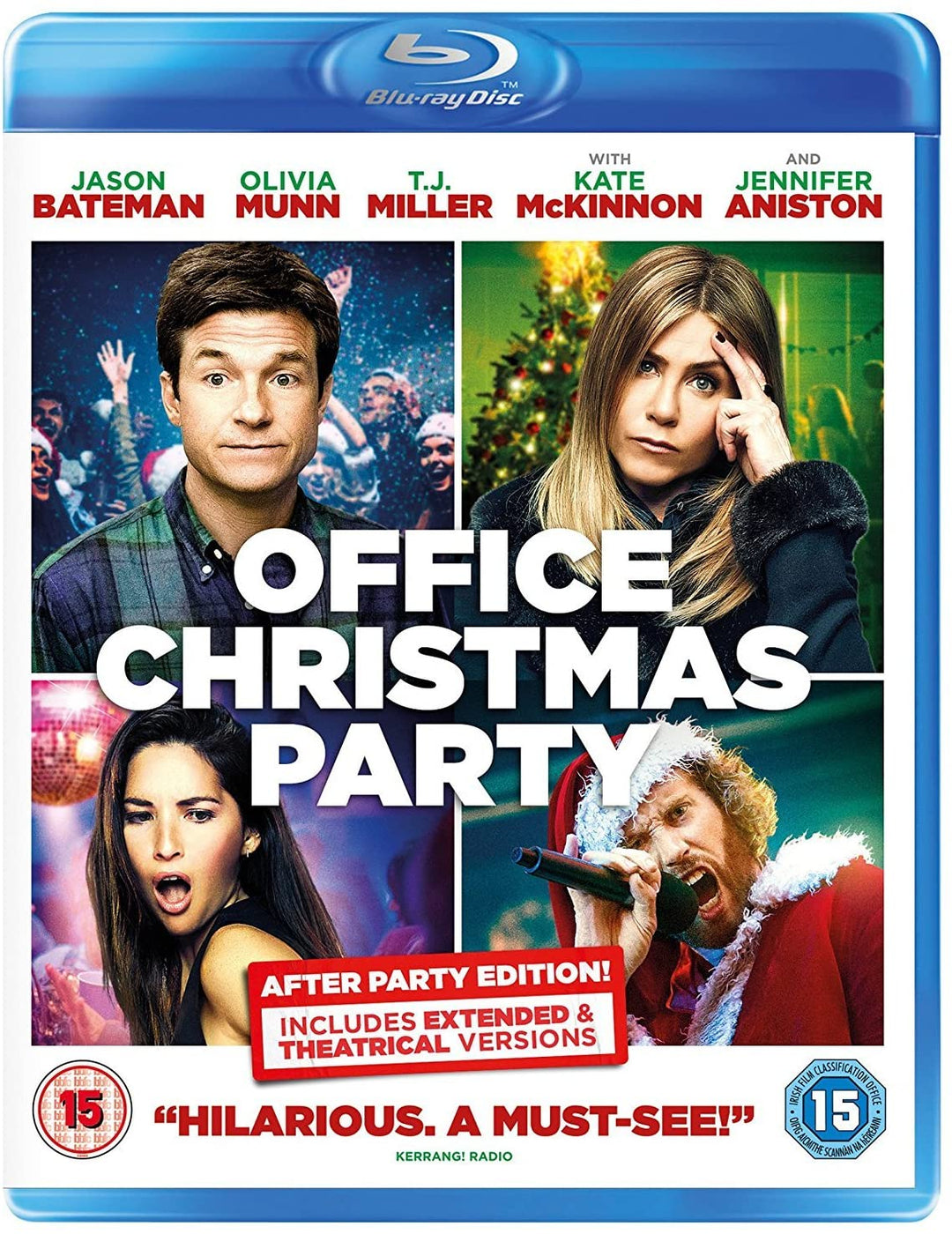 Office Christmas Party [2016] - Comedy [BLu-ray]
