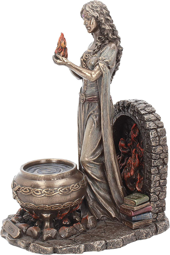 Nemesis Now Brigid Figurine, Bronze, 24.5cm