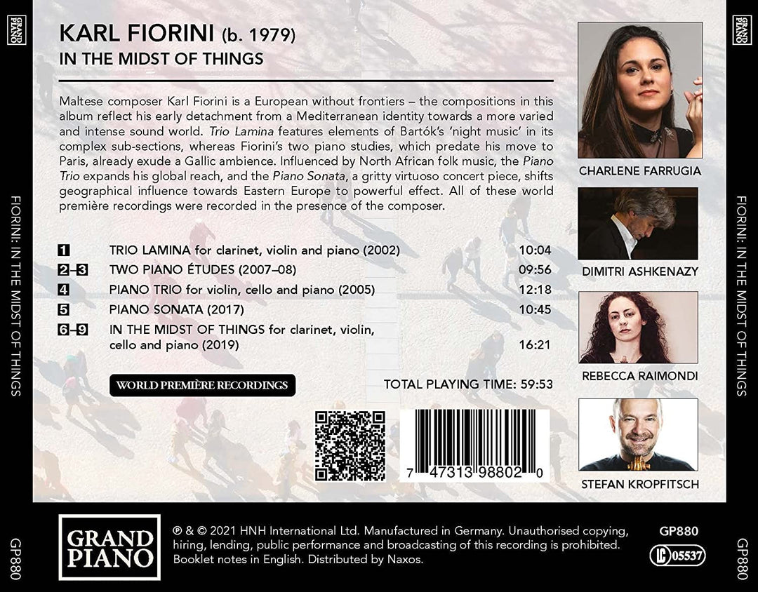 In The Midst Of Things [Charlene Farrugia; Dimitri Ashkenazy; Rebecca Raimondi; [Audio CD]