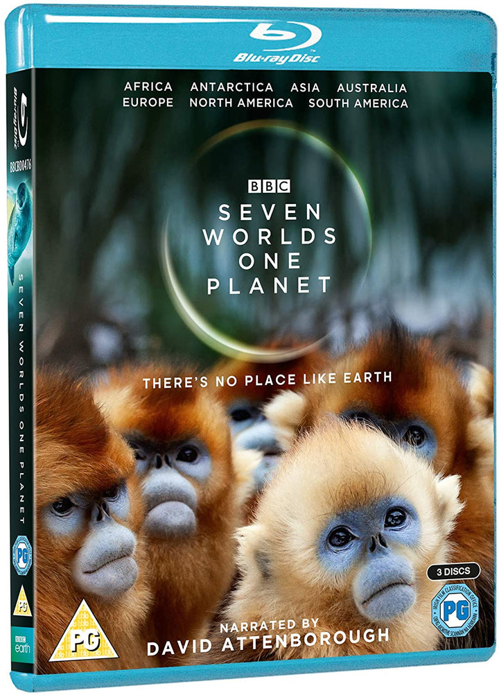 Seven Worlds, One Planet [2019] - Nature documentary [DVD]