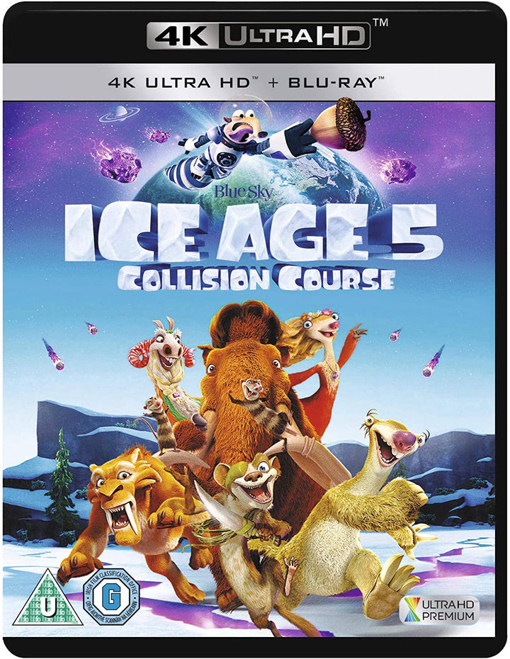 Ice Age 5: Collision Course 4K [2016] - Comedy/Family [Blu-Ray]