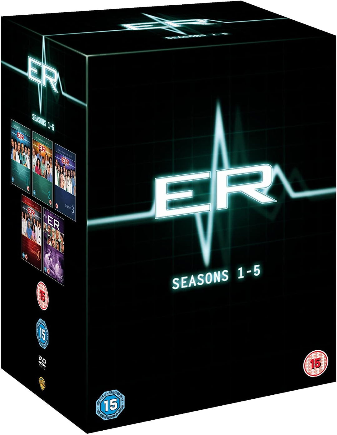 ER - Season 1-5 - Drama [DVD]