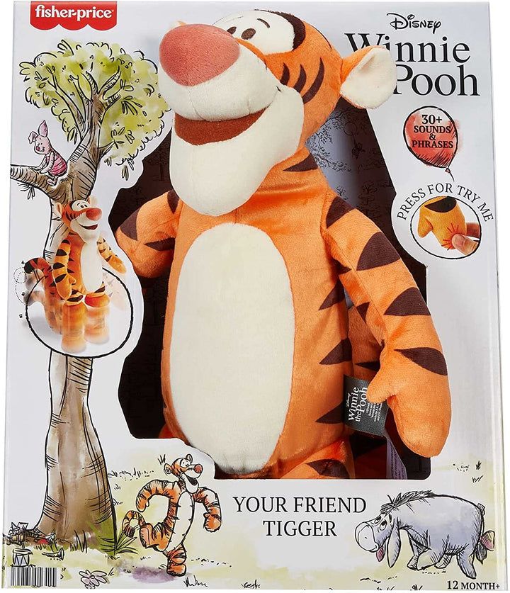 Disney Winnie the Pooh Your Friend Tigger Feature Plush, HGR59
