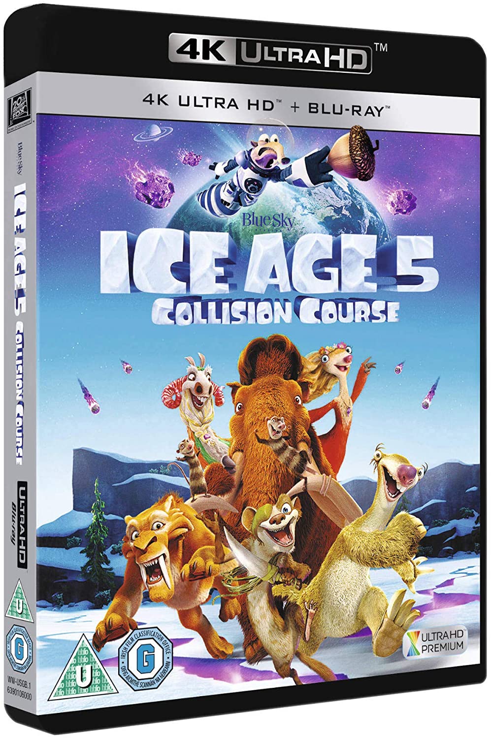 Ice Age 5: Collision Course 4K [2016] - Comedy/Family [Blu-Ray]