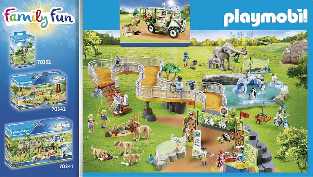 Playmobil 70346 Family Fun Zoo Vet avec chariot médical