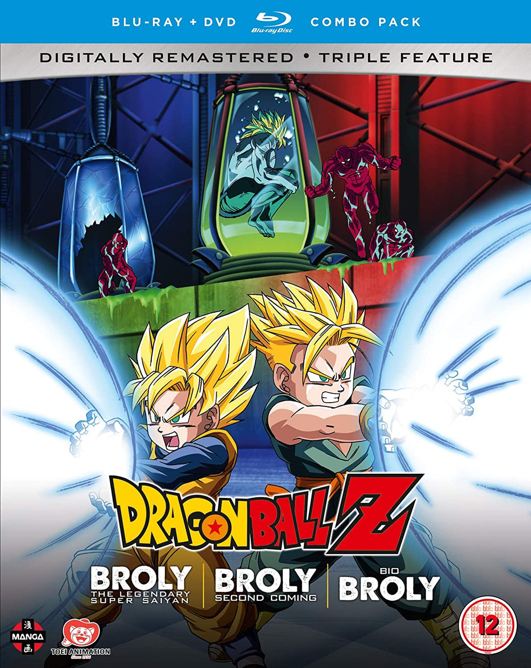 Dragon Ball Z Movie Collection Five: The Broly Trilogy Combo - [Blu-Ray]