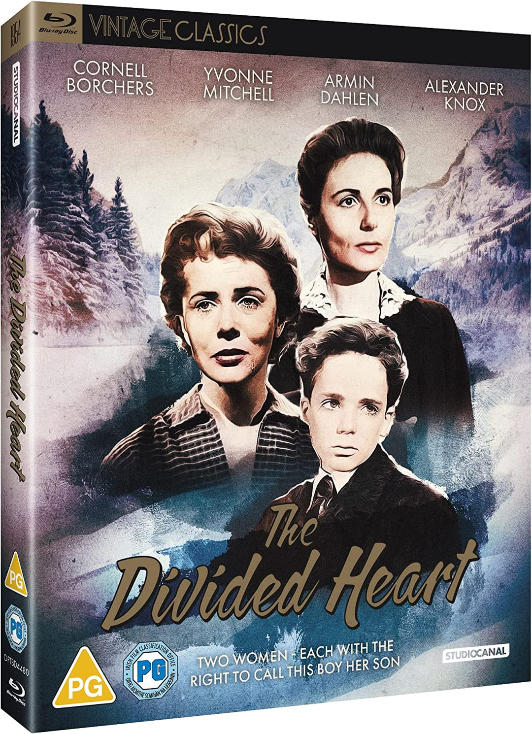The Divided Heart (Vintage Classics) [Blu-ray]