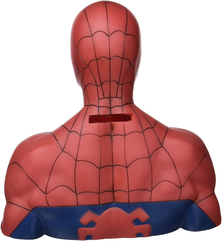 Semic Distribution BBSM001 Marvel Other Spiderman Spider-Man Deluxe Money Bank, Multi-Coloured