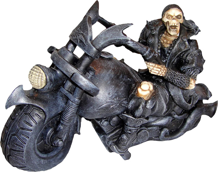 Nemesis Now Reaper Biker Figurine Resin Statue (Screaming Wheels 18cm)