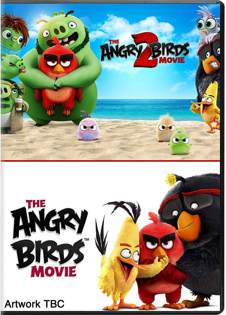 The Angry Birds Movie 1 & 2 [DVD]