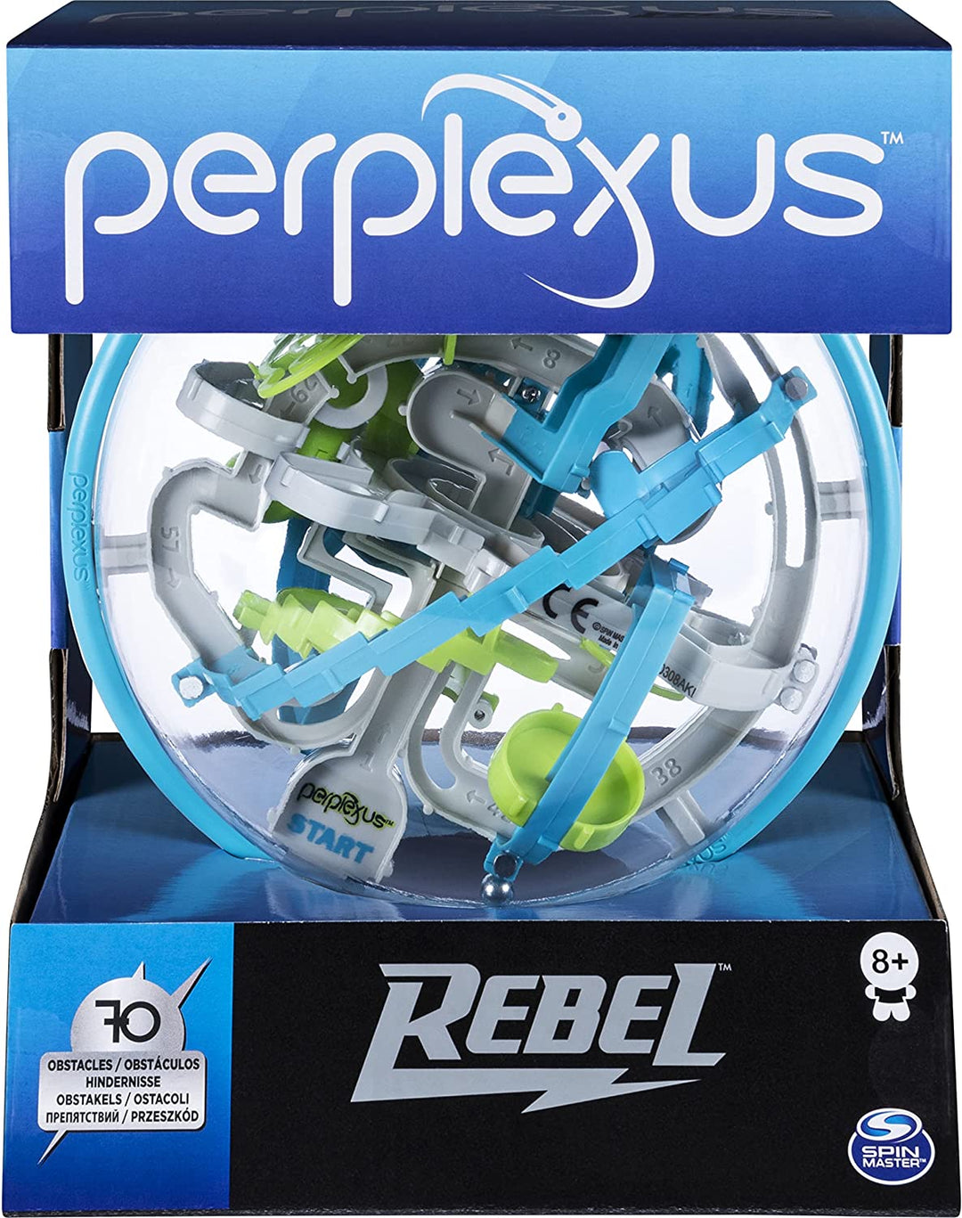 Spin Master Games Perplexus Rebel, 3D Maze Game with 70 Obstacles