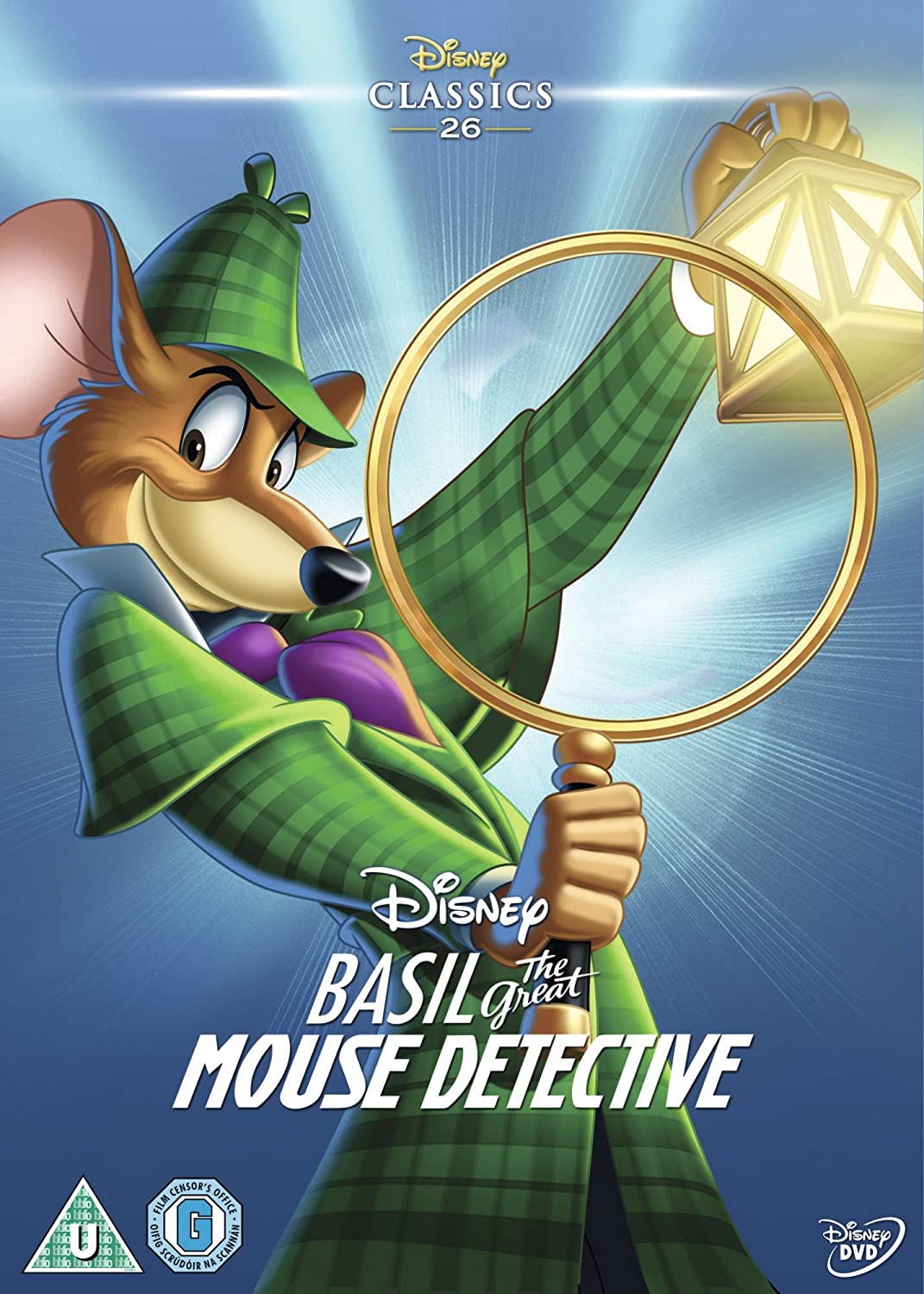 Disney's Basil The Great Mouse Detective - Family/Adventure [DVD]