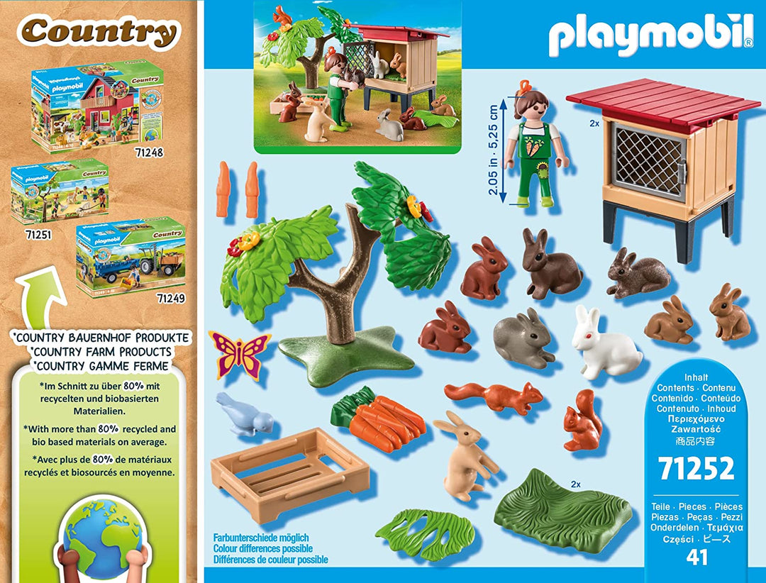 Playmobil 71252 Country Rabbit Hutch