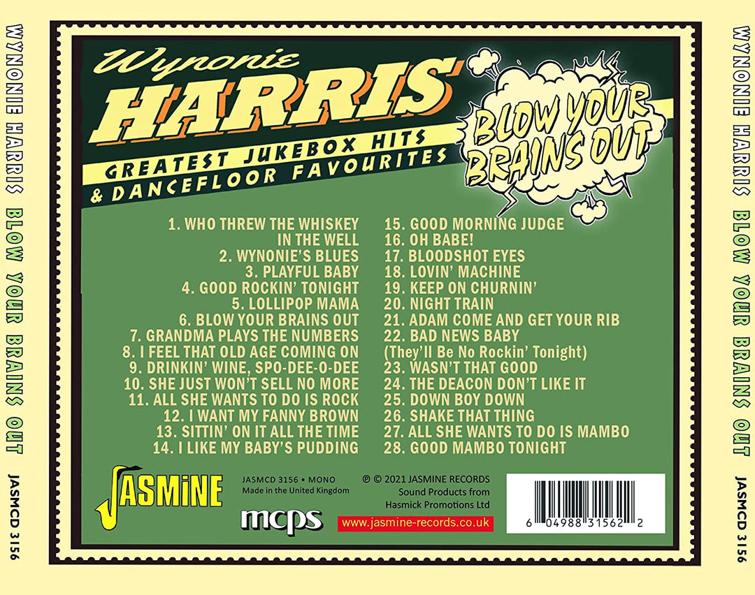 Wynonie Harris - Blow Your Brains Out Greatest Jukebox Hits & Dancefloor Favourites [Audio CD]