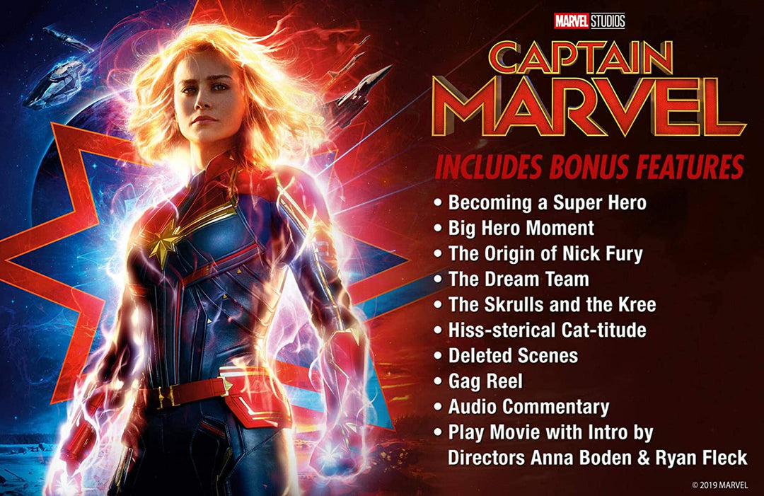 Marvel Studios Captain Marvel - Action/Sci-fi [Blu-Ray]