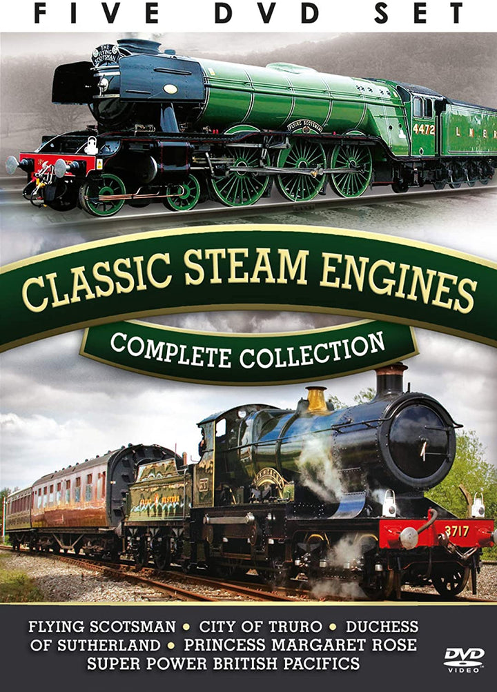 The Complete Collection: Classic Steam Engines [2021] [DVD]