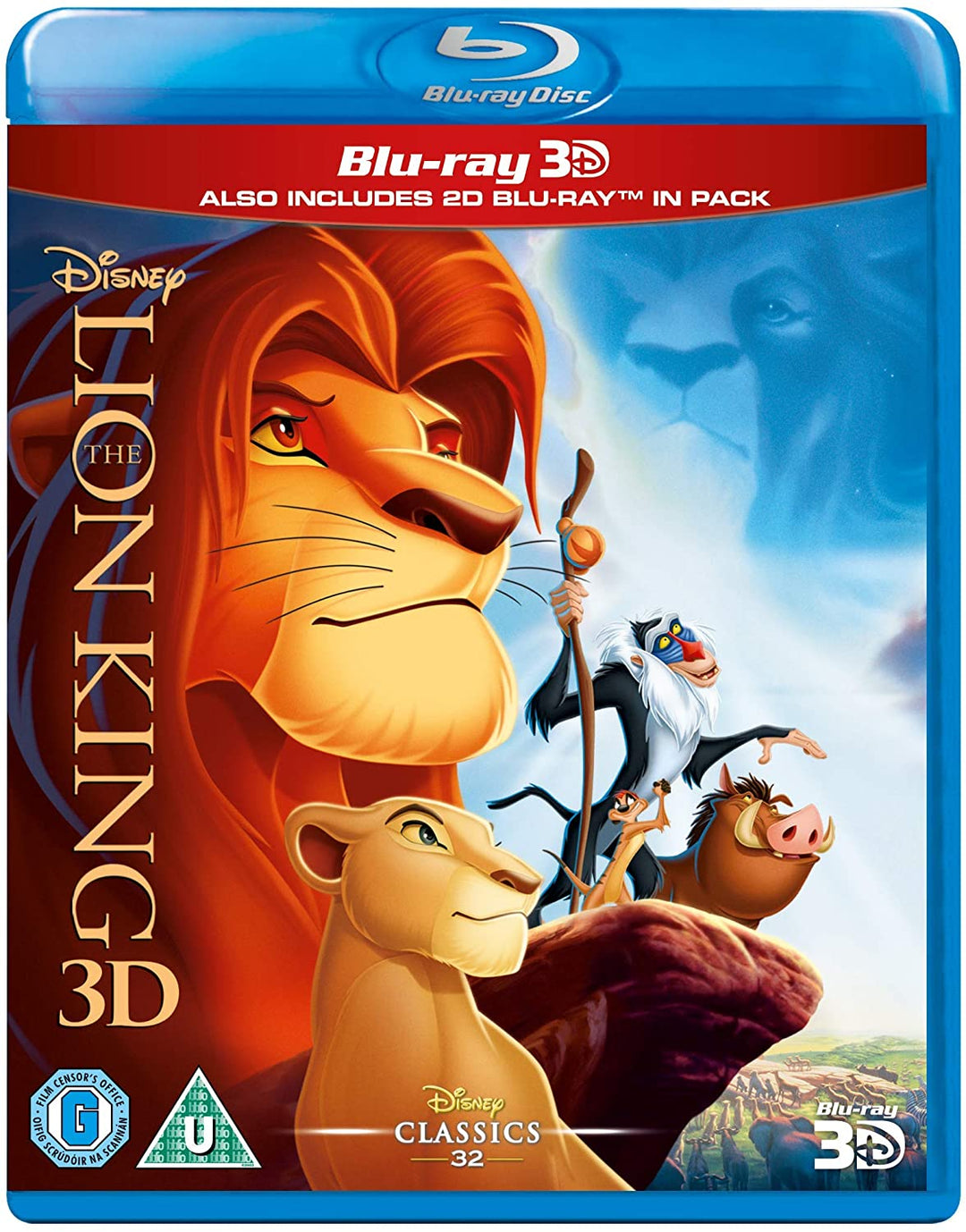 Le Roi Lion (Blu-ray 3D) [Région gratuite]