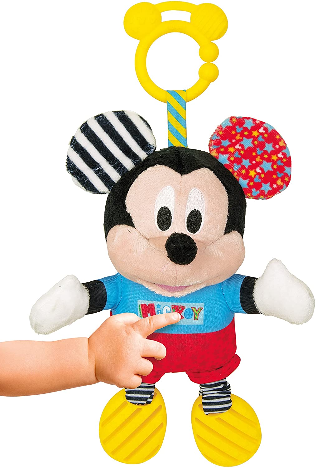 Clementoni 17165 Disney Baby-Mickey First Activities Plush