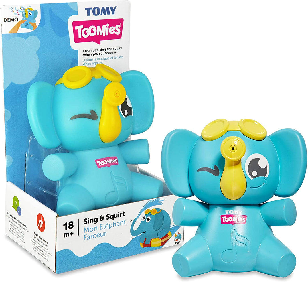 Tomy Toomies E72815C Sing & Squirt Mon Elephant Farceur