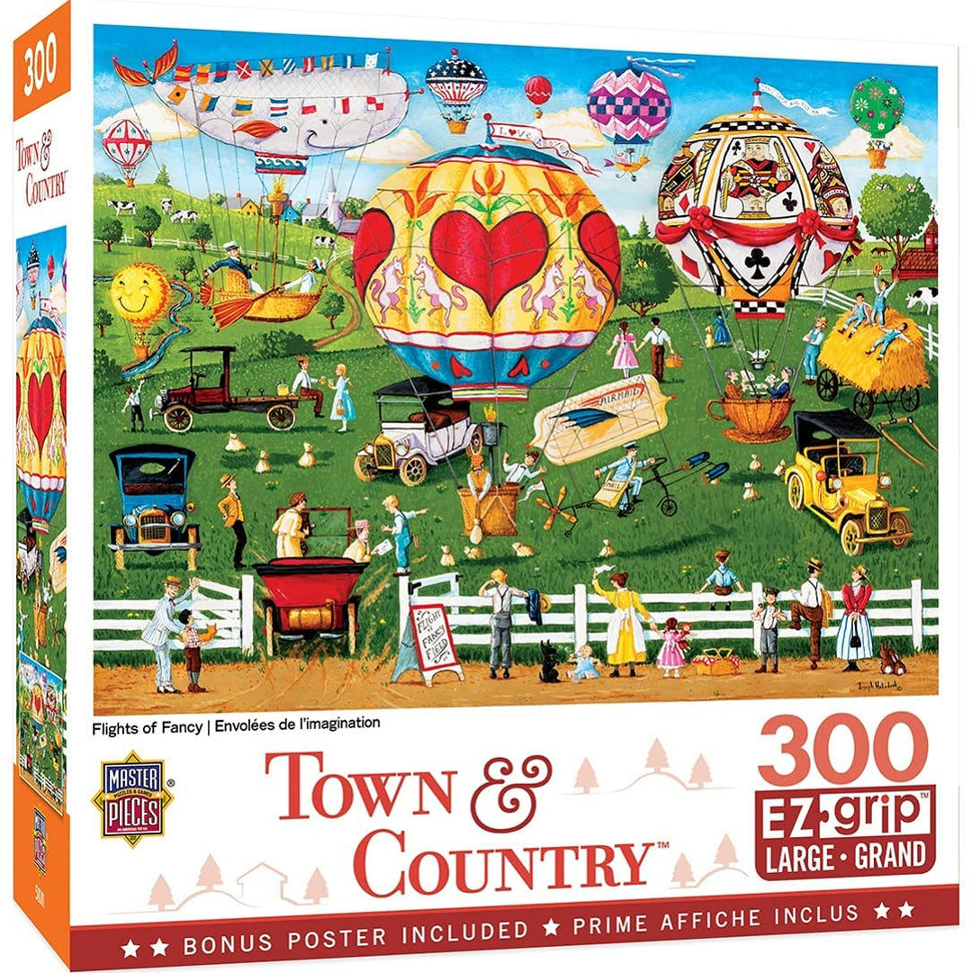 300 Piece Jigsaw Puzzle for Adult, Family, Or Kids - Flights of Fancy by Masterp