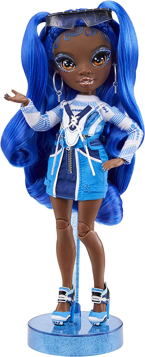 Rainbow High 578321EUC Coco VANDERBALT-Cobalt Blue Fashion Doll Includes 2 Mix &