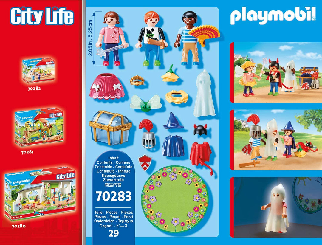 Playmobil 70283 City Life Enfant avec Boîte de Déguisements Multicolore