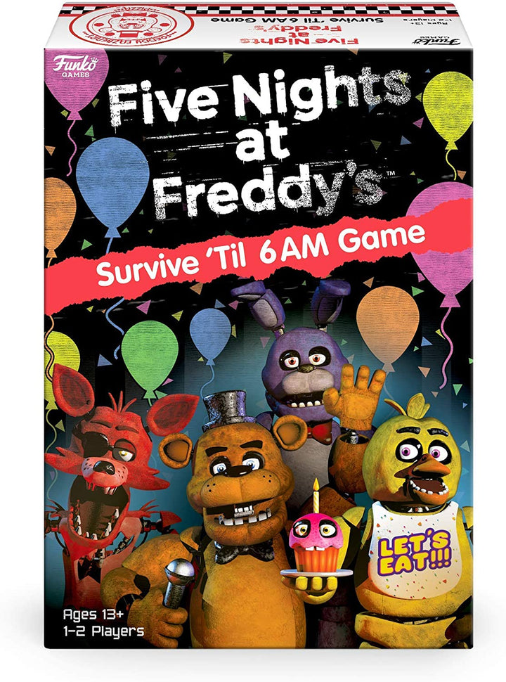 Funko 51761 Board Games 51761 Signature Five Nights at Freddy's Game, Multicolou