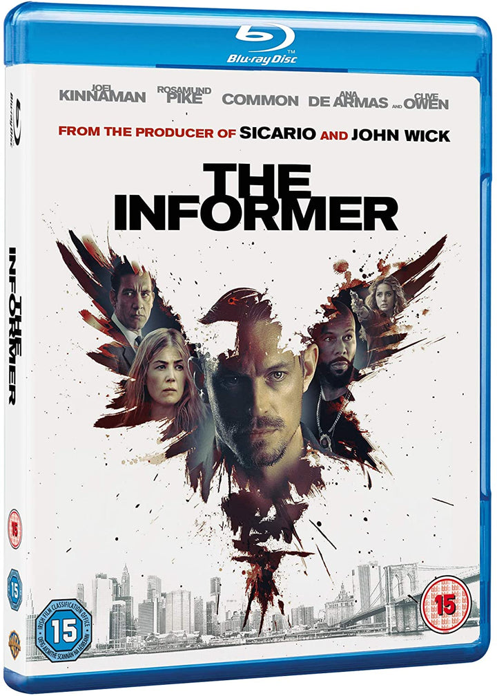 The Informer [2019] [Region Free] - Thriller/Crime [Blu-ray]