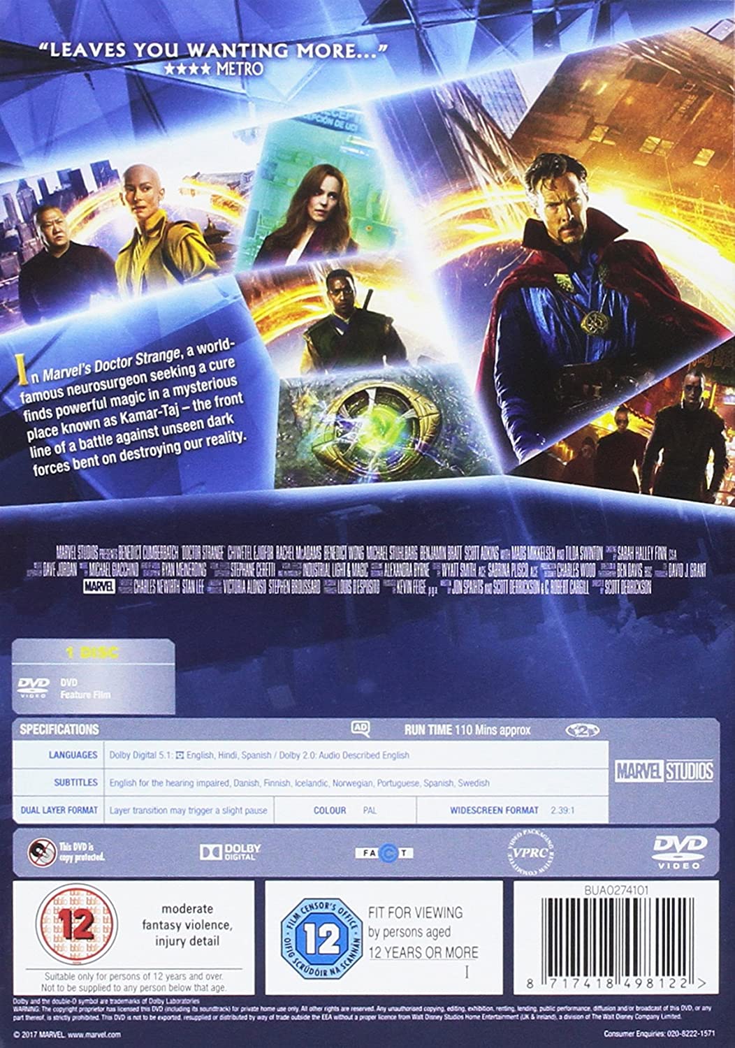 Doctor Strange - Action/Adventure [DVD]