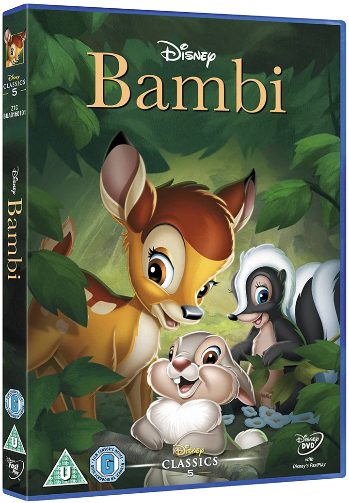 Bambi [Blu-ray] [1942] [Region Free]