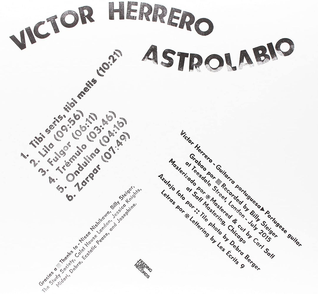 Victor Herrero - Astrolabio [Vinyl]