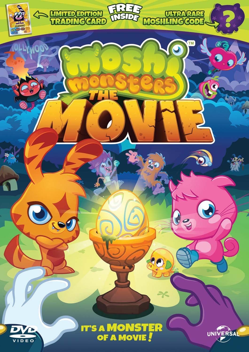 Moshi Monsters with Trading Card and Moshling Code [2013] [DVD]