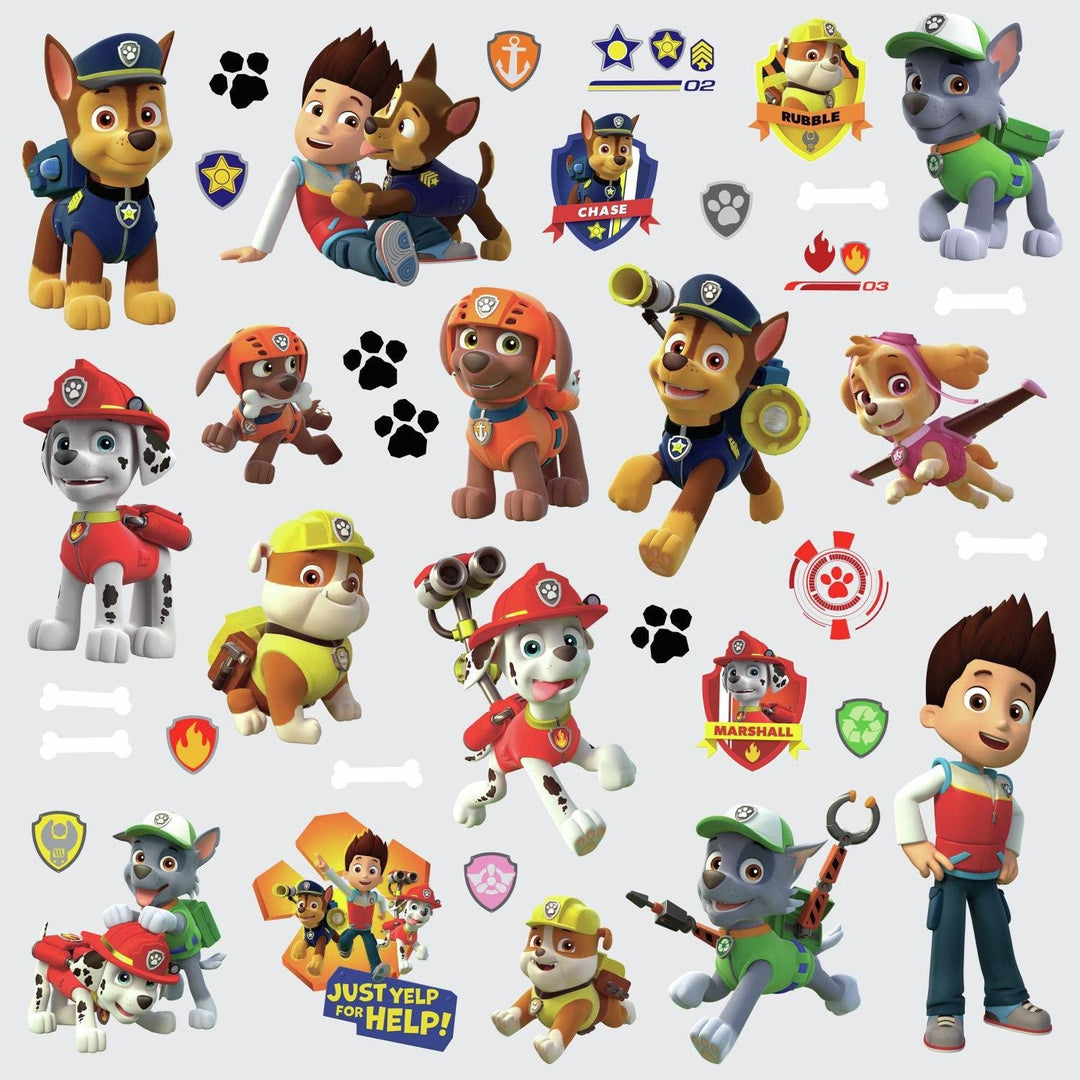 RoomMates RMK2640SCS Paw Patrol Peel and Stick Wall Decals