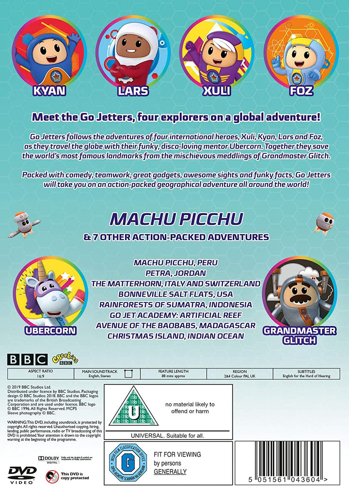 Go Jetters Machu Picchu, Peru & Other Adventures [2019] - Animation [DVD]
