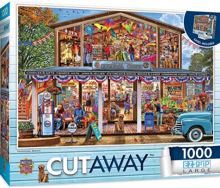 MasterPieces 1000 Piece Jigsaw Puzzle for Adult, Family, Or Kids - Hometown Mark