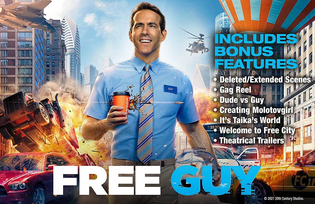 Free Guy Blu-ray - Action/Adventure [Blu-ray]