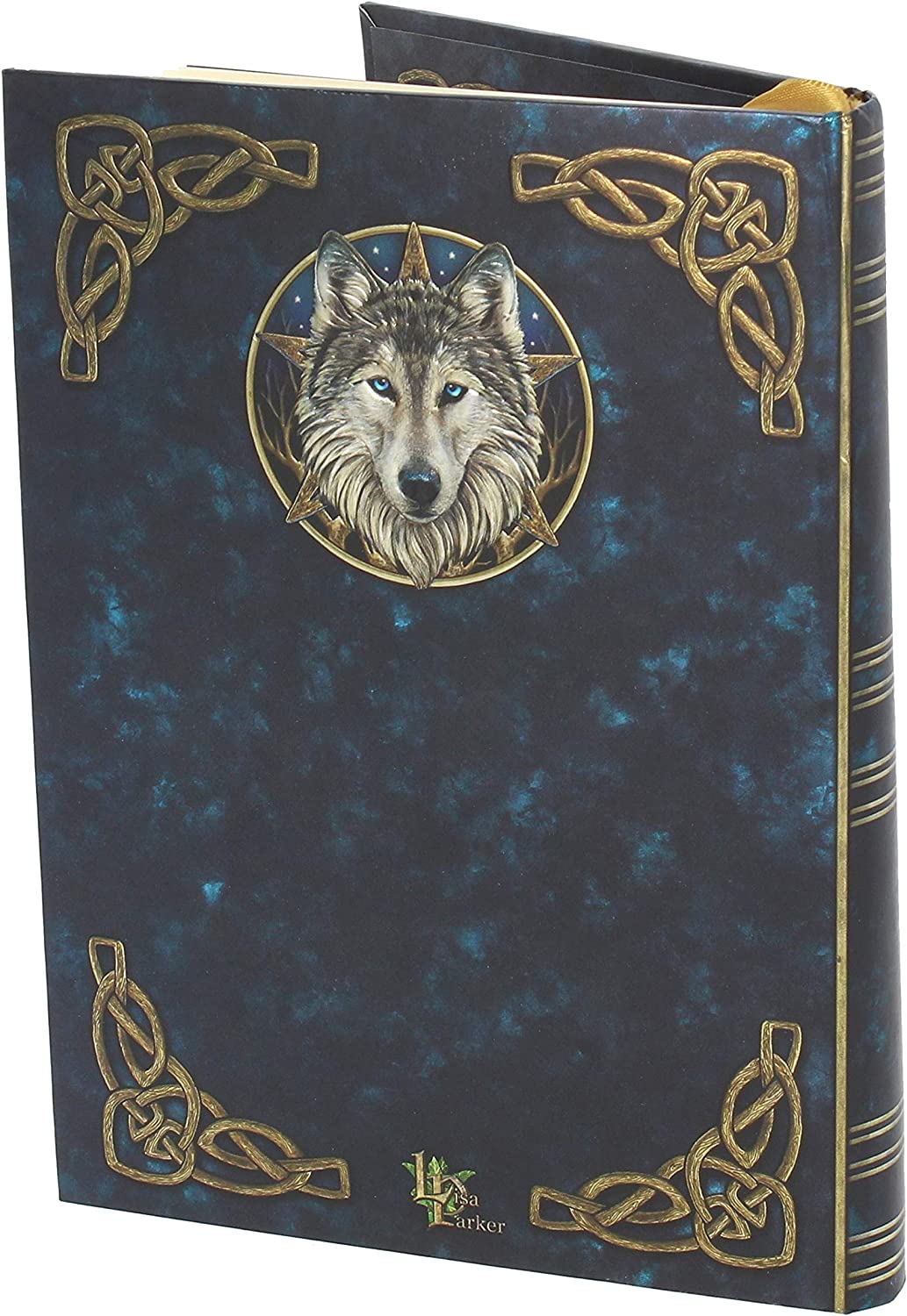 Nemesis Now Wild One Lisa Parker Journal 18cm Blue, Coated, Wood Free Paper, Siz