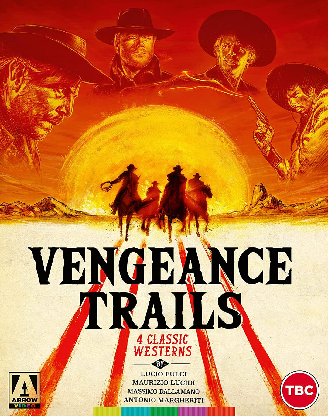 Vengeance Trails: Four Classic Westerns - [Blu-ray]