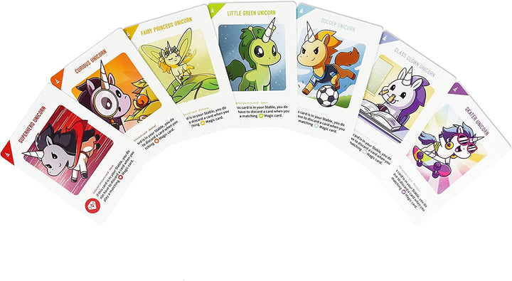 TeeTurtle | Unstable Unicorns Kids Edition | Card Game | Ages 6+ | 2-6 Players |