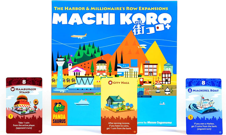 Pandasaurus PAN201905 Machi Koro 5th Anniversary Expansions, Mixed Colours
