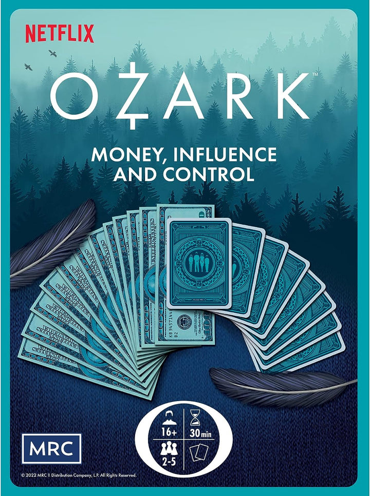 Mixlore | Ozark | Board Game | Ages 16+ | 2-5 Players | 30 Minutes Playing Time