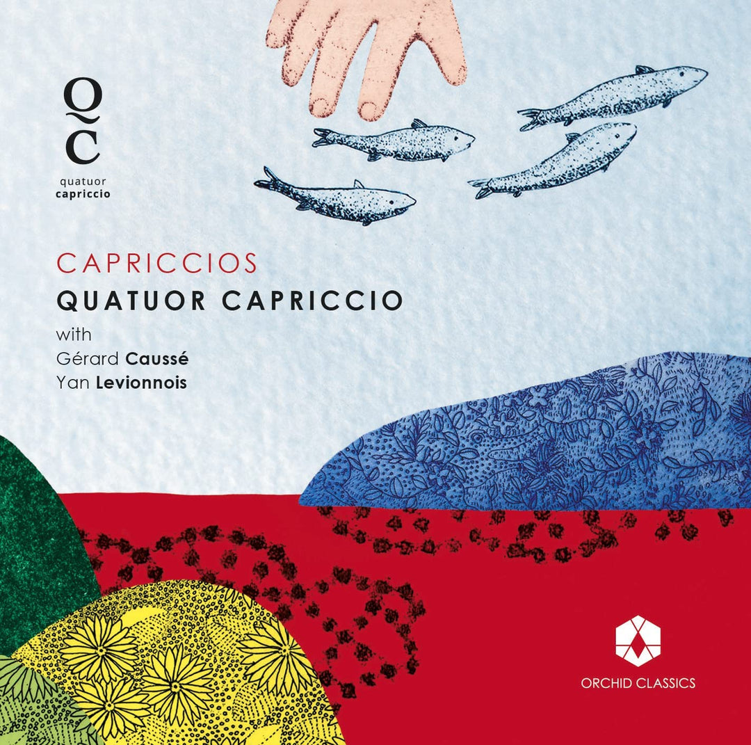 Capriccios [Quatuor Capriccio ] [Orchid Classics: ORC100094] [Audio CD]