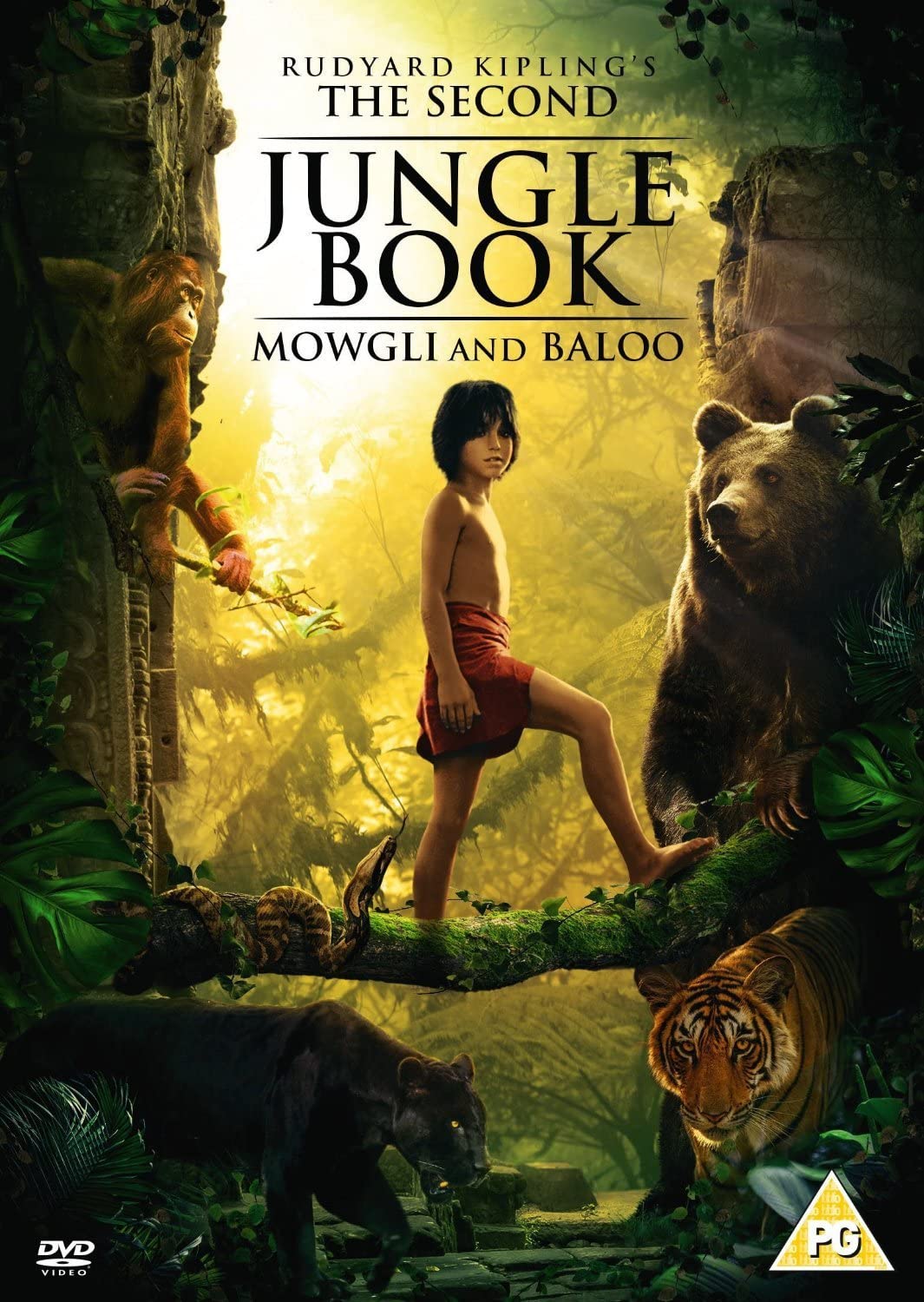 Rudyard Kipling's The Second Jungle Book - Mowgli And Baloo - Family/Adventure [DVD]