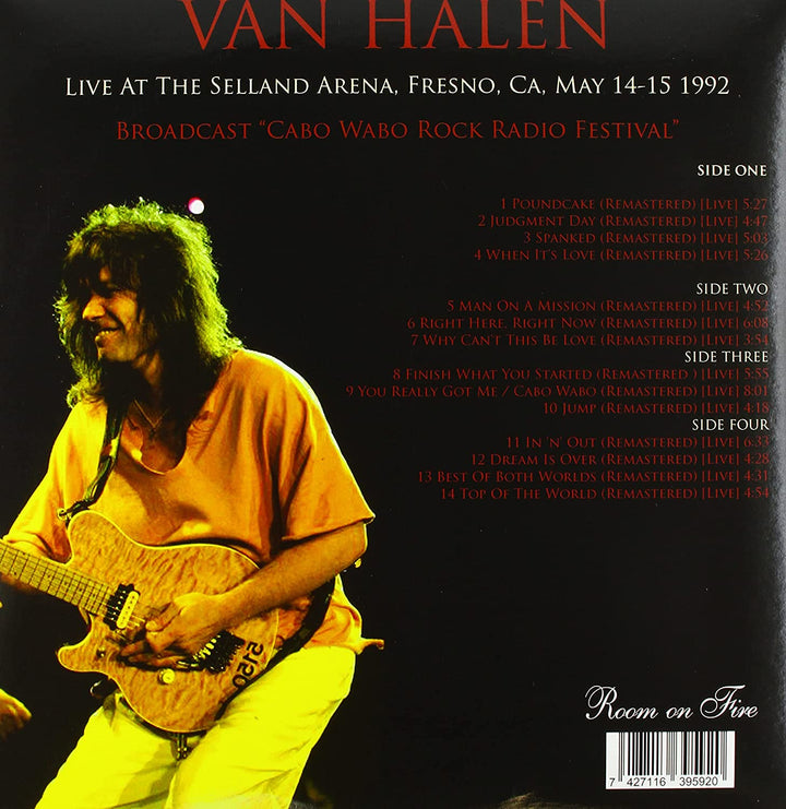 Van Halen - Live At The Selland Arena, Fresno Ca, May 14-15 1992 [Vinyl]