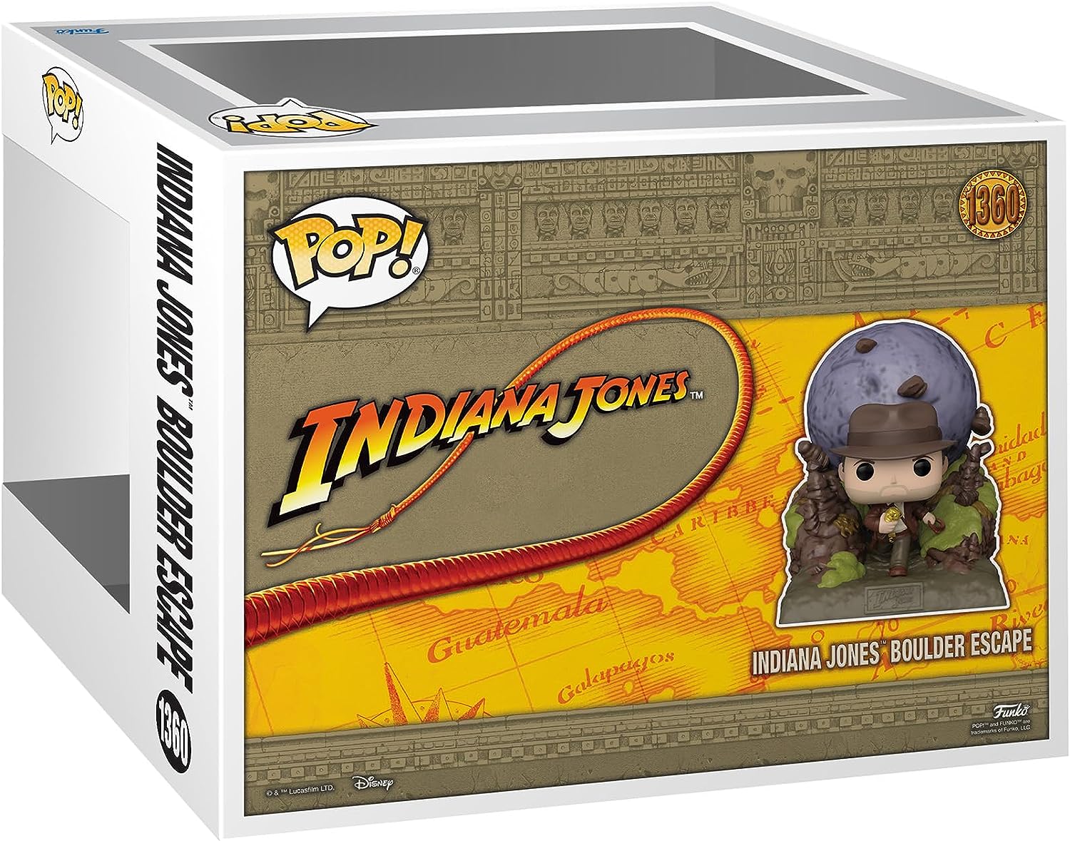 Funko Pop! Movies Moments - Indiana Jones Boulder Scene Vinyl Figure (72100) 10