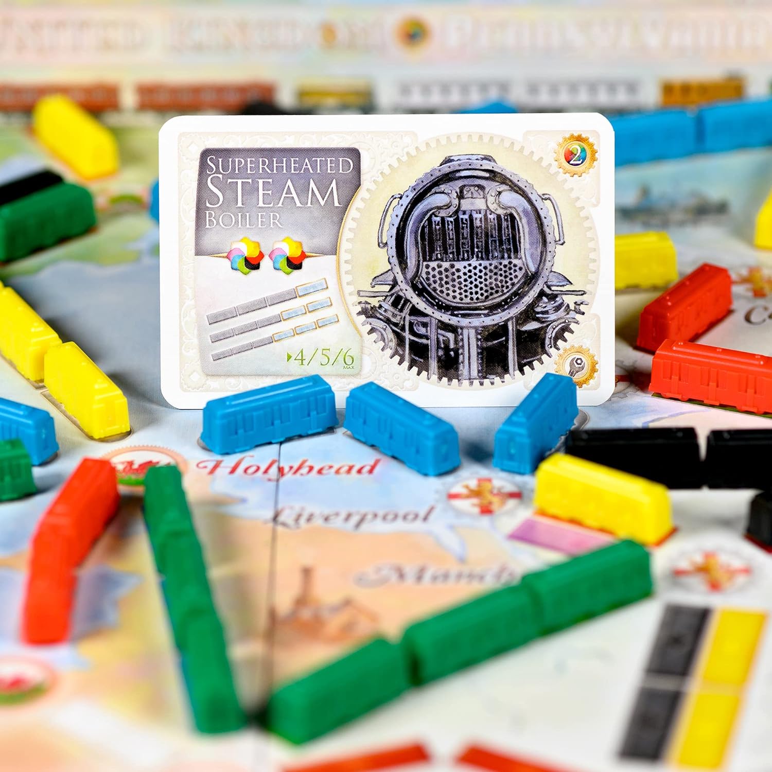 Days of Wonder Ticket to Ride United Kingdom and Pennsylvania Board Game Expansion 5