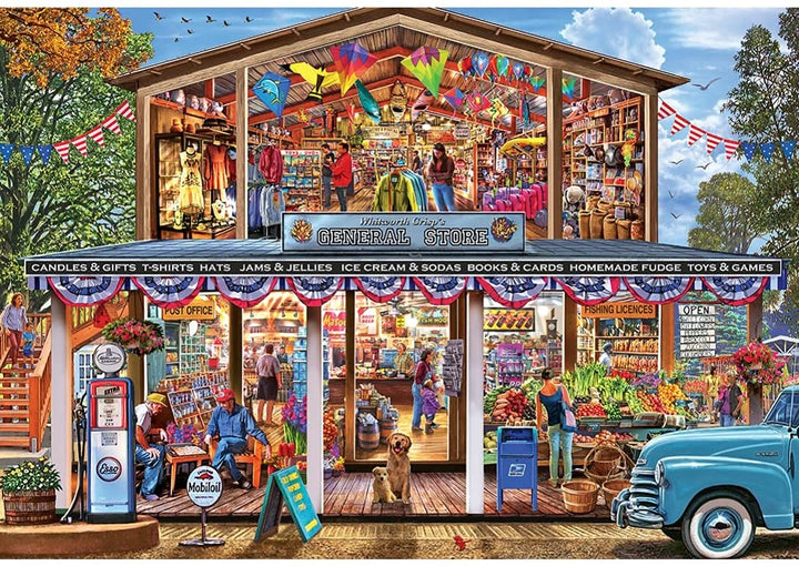 MasterPieces 1000 Piece Jigsaw Puzzle for Adult, Family, Or Kids - Hometown Mark