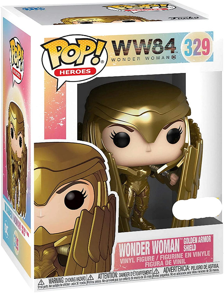 WW84 Wonder Woman Wonder Woman Golden Armour Shield Funko 46659 Pop! VInyl #329